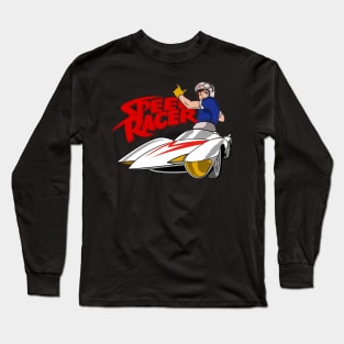 speed racer vintage Long Sleeve T-Shirt